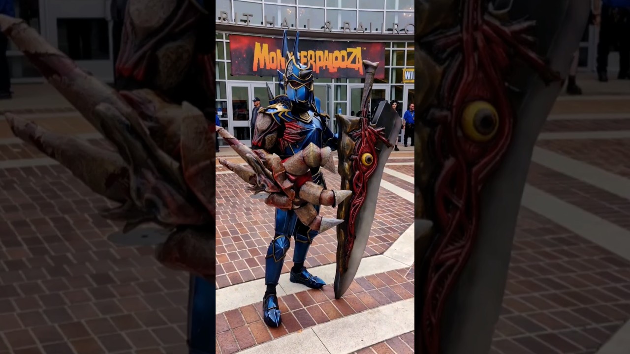 Nightmare Cosplay from Soulcalibur at Monsterpalooza in California! #cosplay #gaming #soulcalibur