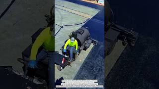 Amazing Asphalt Sealcoating Machine at Work | Fastest Parking Lot Resurfacing Process Ever!