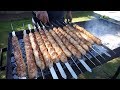 Деликатесный  кебаб из креветок. Рецепт от Жоржа I Shrimp/crevettes BBQ