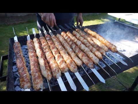 Видео: Деликатесный  кебаб из креветок. Рецепт от Жоржа I Shrimp/crevettes BBQ