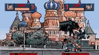 ATARI ST HUMAN KILLING MACHINE VIDEO GAME GLITCH I CHANGE SWAP SPRITES KWON WITH BULL (JUST FOR FUN)