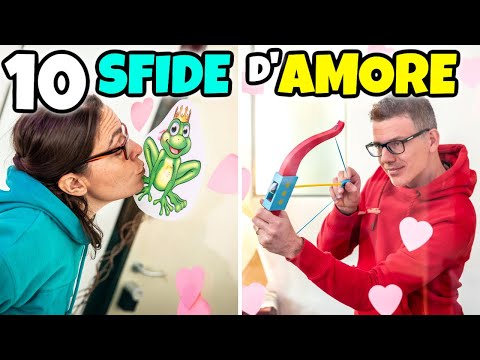 10 SFIDE D&rsquo;AMORE per un SAN VALENTINO di Coppia: Challenge Divertenti