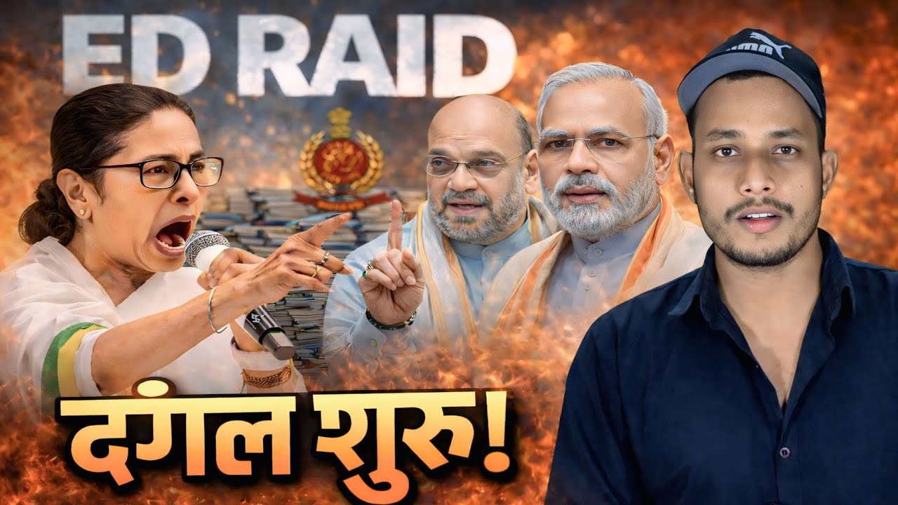 Mamata Banerjee Stormed ED Raid! | I-PAC, Pratik Jain & The Biggest Political Drama in Bengal |
