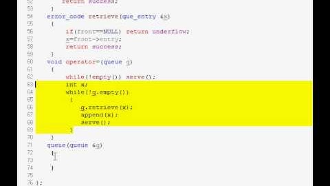 Queue Uisng Linked List part2