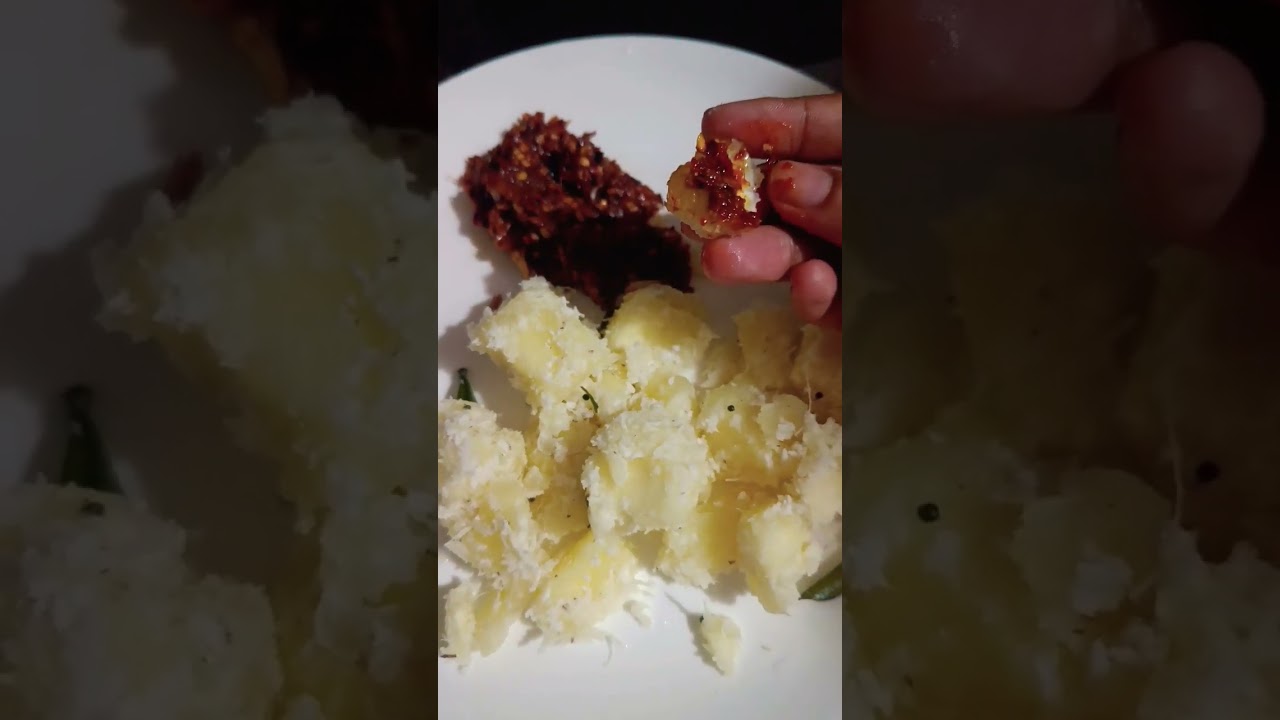 Palkappa with smoked mulakku Chamanthi🤤🤤