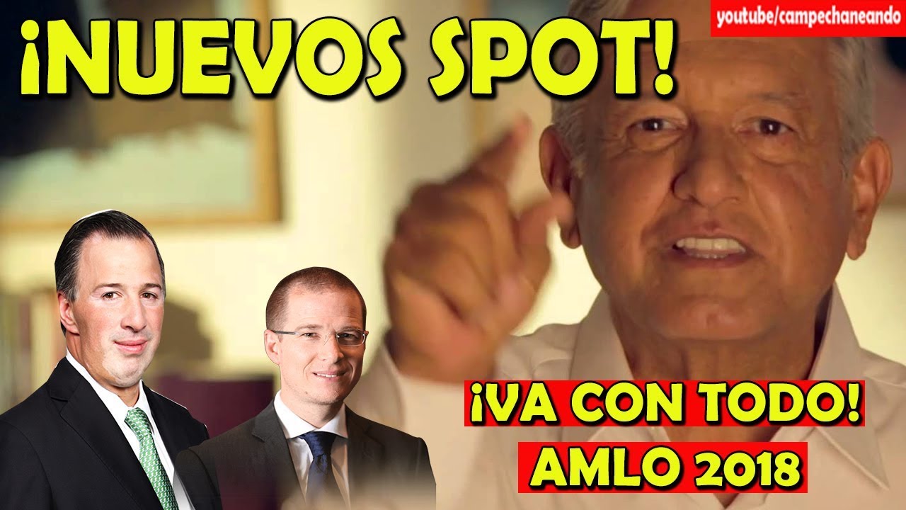 ¡Dos nuevos SPOT de López Obrador! Va con todo Campechaneando YouTube