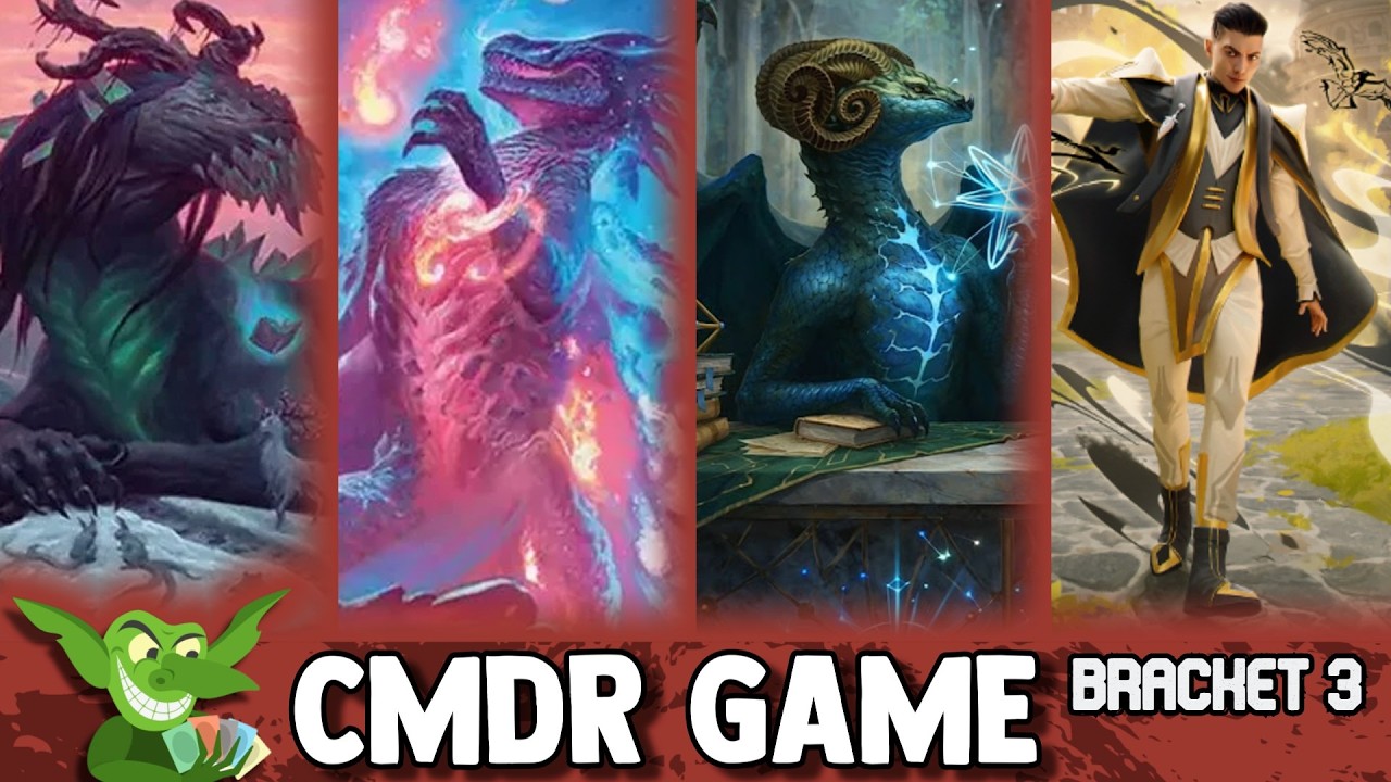 Witherbloom VS Prismari VS Quandrix VS Killian Secrets of Strixhaven Commander Gameplay thumbnail