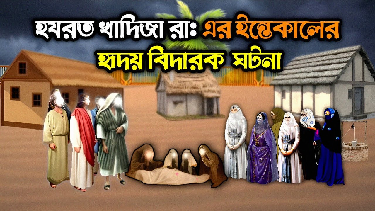 হযরত খাদিজা রাঃ এর ইন্তেকালের হৃদয় বিদারক ঘটনা | ইসলামিক কাহিনী