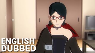 Sasuke dislikes Sarada&#39;s new outfit [DUBBED]