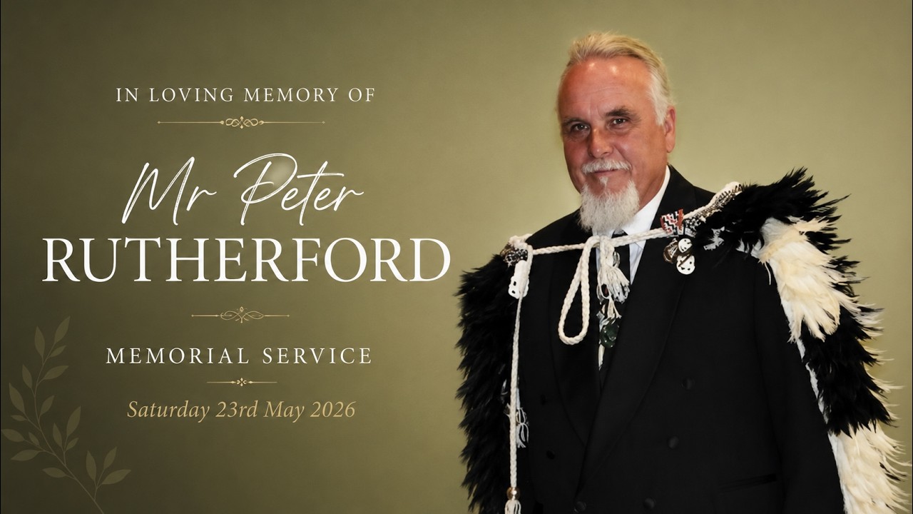 Remembering the Life of Mr Peter Rutherford