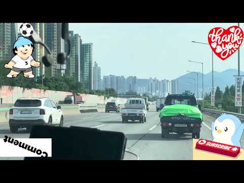 South Korea 🇰🇷 Province To City 🏙️ Road Trip