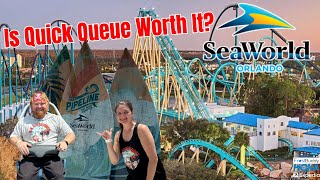 Is Quick Queue Worth It? Riding Everything at Seaworld Orlando!