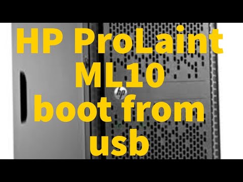 How boot from usb hp desktop