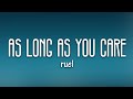 Ruel - as long as you care (Lyrics) Mp3 Song
