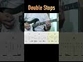 【TAB】Double Stops | Rhythm Guitar | Tomo Fujita  #吉他教學 #吉他譜 #和弦譜