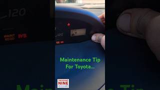 Toyota Maintenance Required Light? 🚗💨 Here’s How to Reset It!