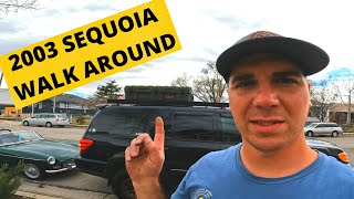 - Full CLOSE UP Walk Around - DIY Roof Rack and ROAM Cargo Boxes    2003 Toyota Sequoia Overlander by Wasatch Moto Overland 1,699 views 2 years ago 6 minutes, 6 seconds