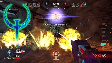 Quake Champions CTF | Citadel | 1440p60