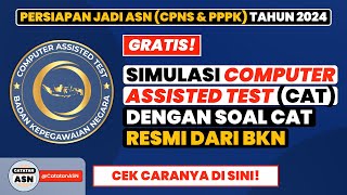 Cara Ikut Simulasi CAT Resmi dari BKN – Persiapan CPNS \u0026 PPPK Tahun 2024