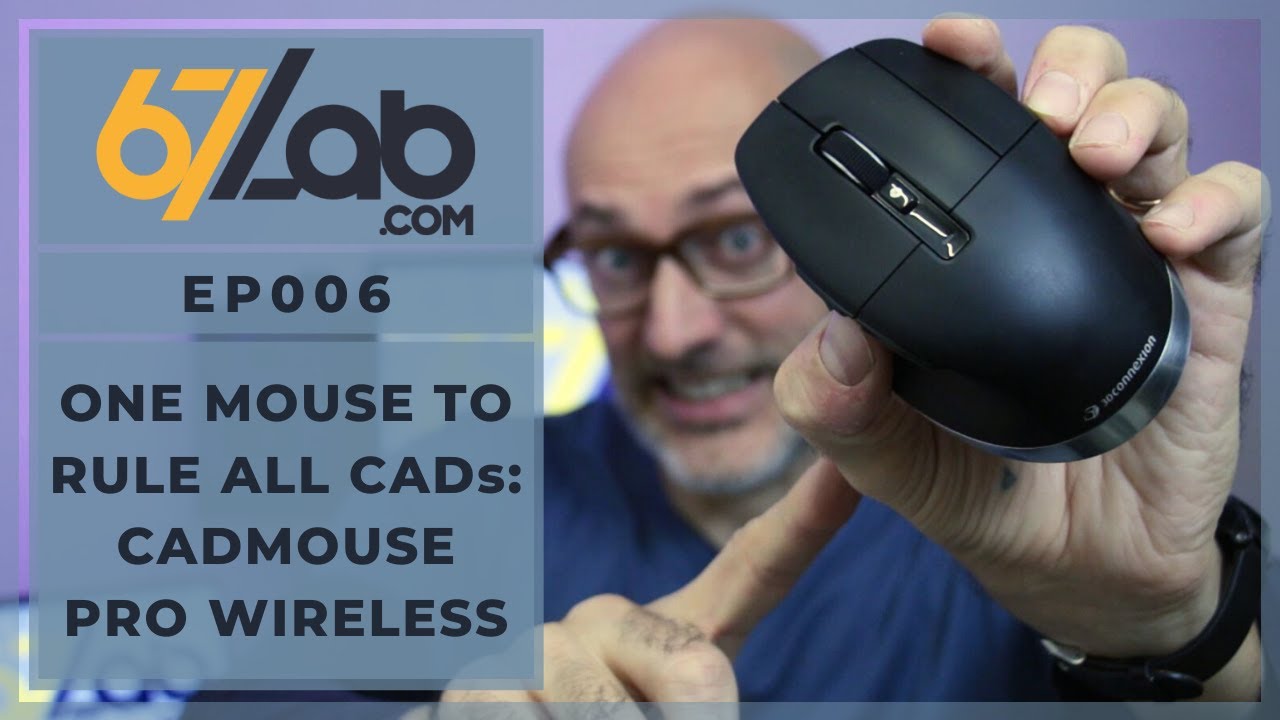 Ep006 One Mouse To Rule All Cads 3d Connexion Cadmouse Pro