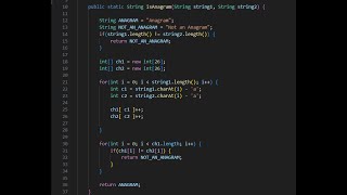To check if Two Strings are Anagrams of each other or not explained in Hindi