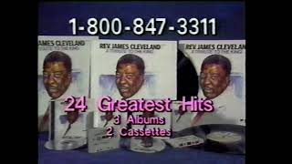 [1991] Rev. James Cleveland – A Tribute To The King Album Promo