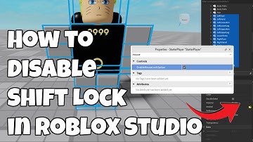 How to Disable Shift Lock in Roblox Studio
