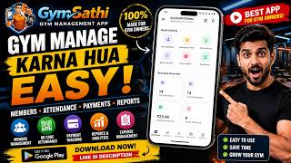 Best Gym Management App for Gym Owners | Manage Members, Attendance & Payments | GymSathi screenshot 5