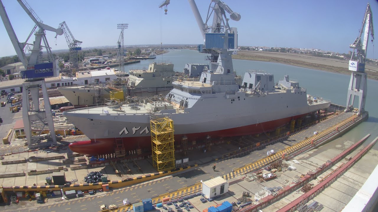 NAVANTIA San Fernando: Time-Lapse construcción corbeta 'Al-Jubail'