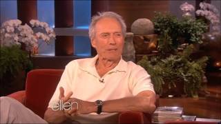 Clint Eastwood discusses being libertarian on Ellen