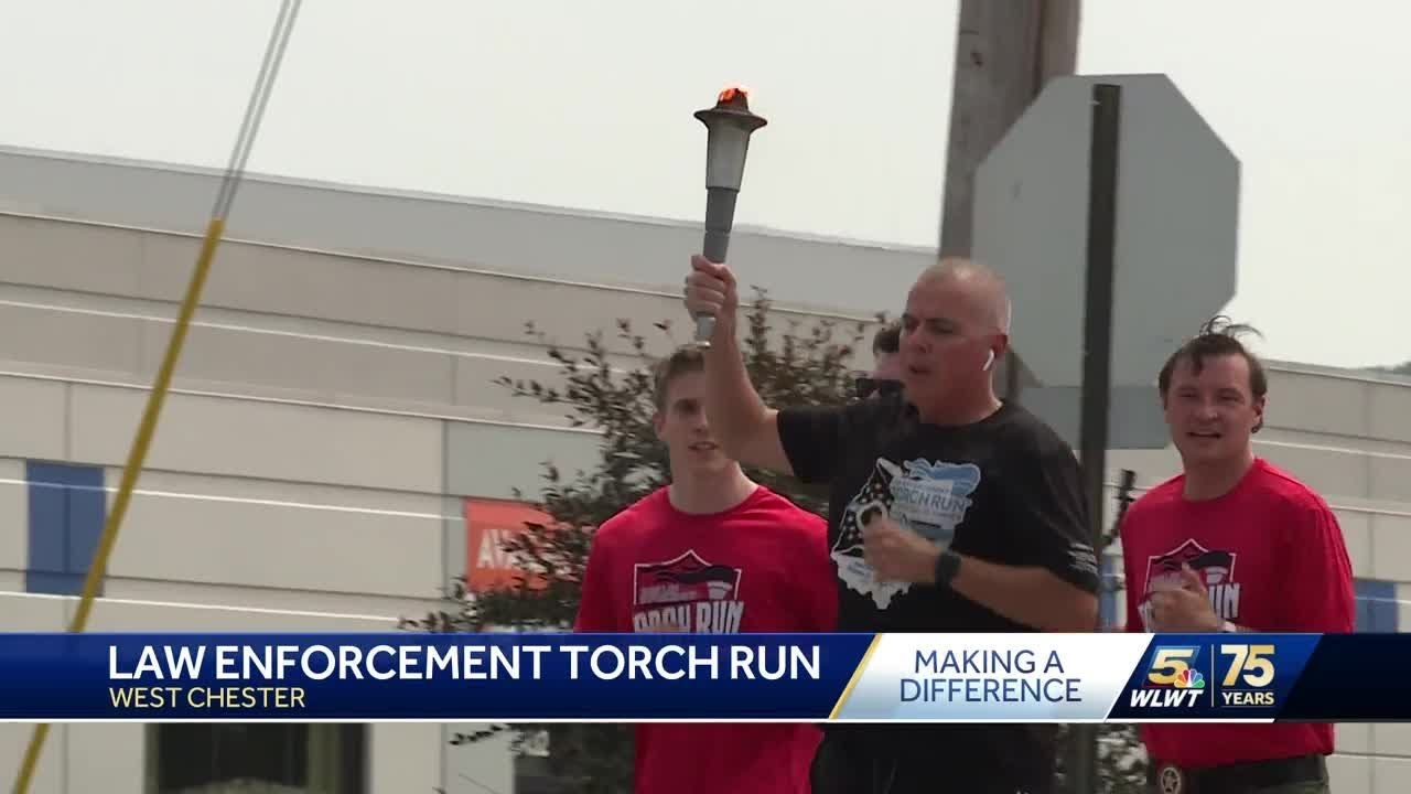 Local law enforcement agencies team up with Special Olympic athletes in 'Torch Run'