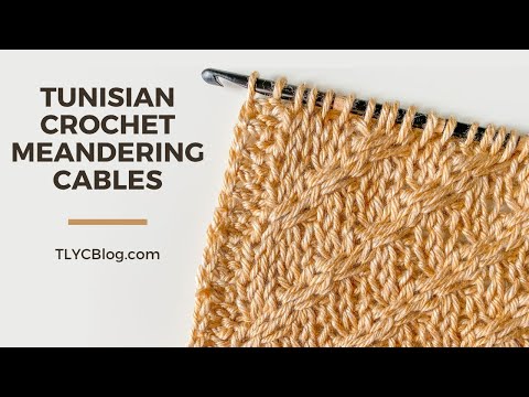 Tunisian Crochet Tutorial – Cables (3×3) - KnitterKnotter
