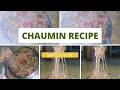 Chaumin  tasty  delecious  cook with rajani