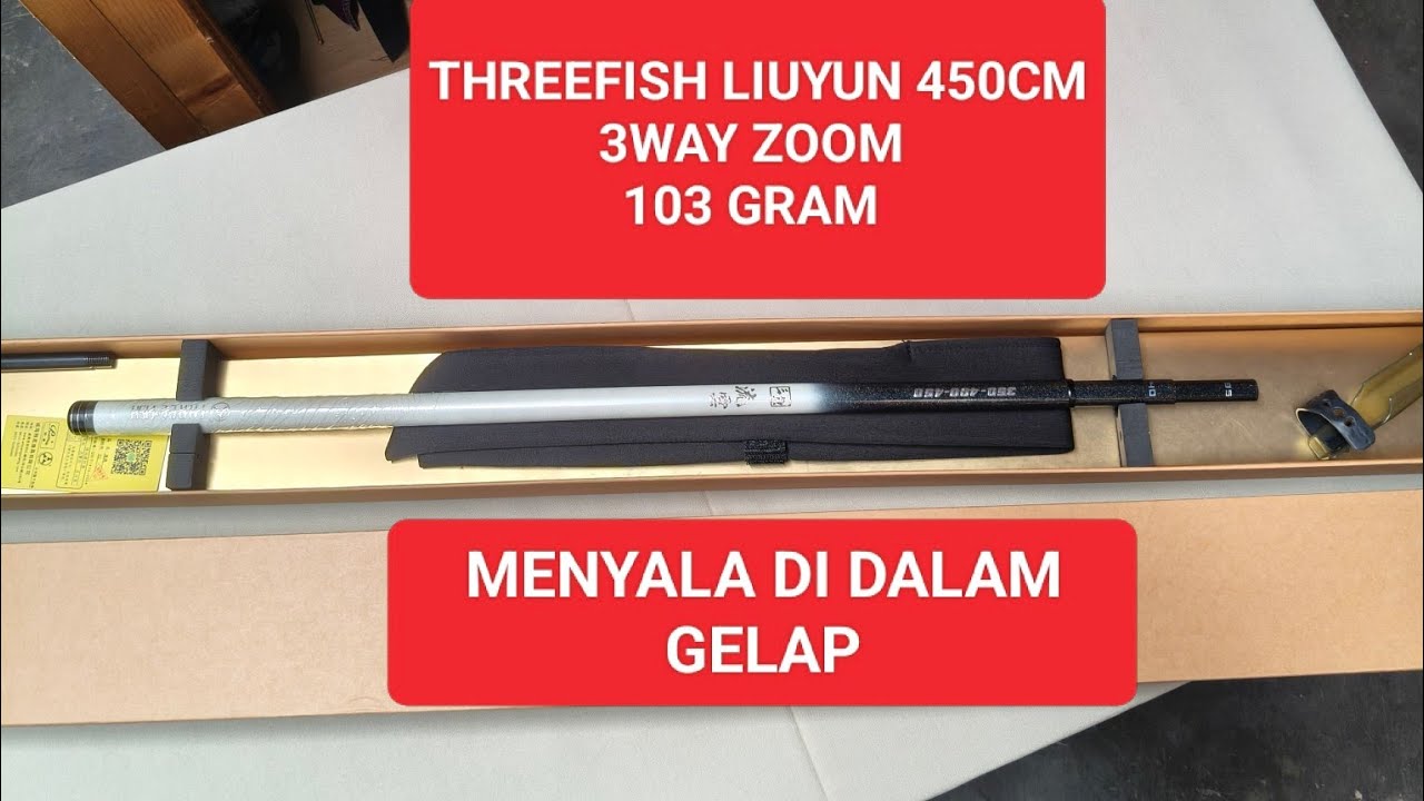 Riview tegek Threefish Liuyun 450