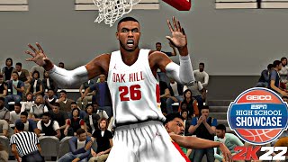 NBA 2K22 HIGH SCHOOL HOOPS|Ep.1 MONTVERDE ACADEMY vs OAK HILL WARRIORS
