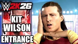 WWE 2K26 Kit Wilson Entrance Cinematic