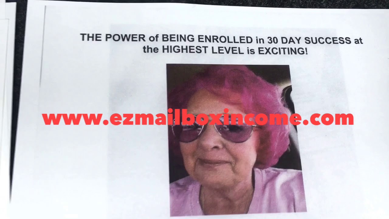 2020 78 year old grandmother testimony make money mailing flyers