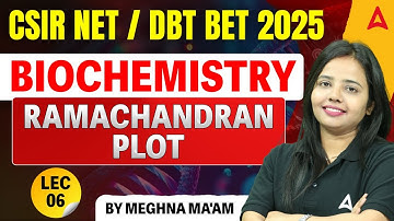 DBT BET 2025 | CSIR NET 2025 | Biochemistry Ramachandran Plot | DBT BET Exam Preparation | Lec-06