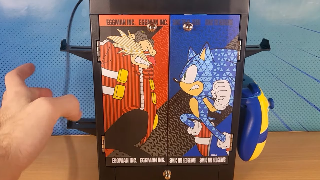 ヘッジホッグゲーミングロッカー Sonic Hedgehog Locker