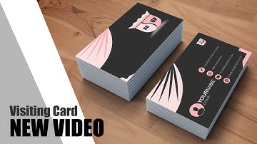 How to Create Business Card Design in Adobe illustrator cc 2020