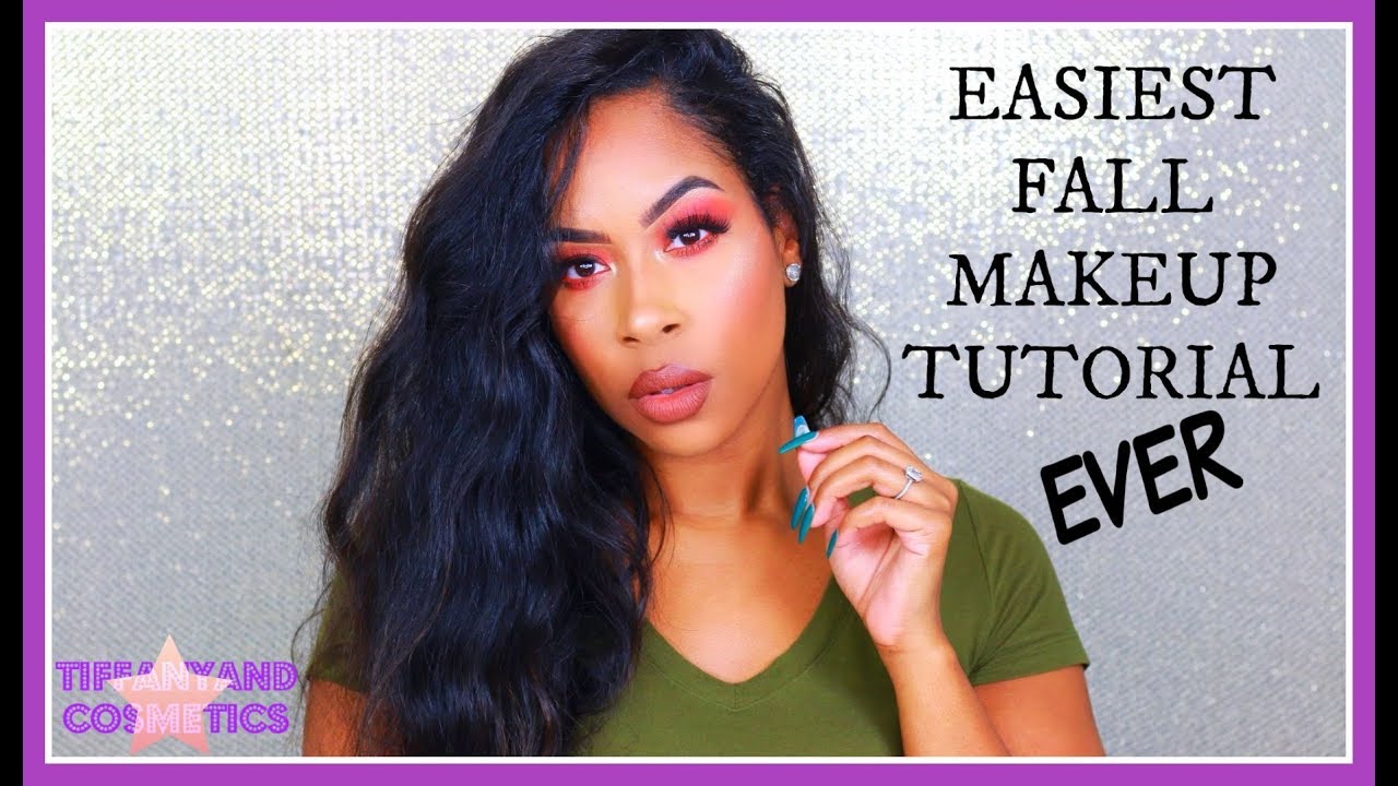 EASY FALL MAKEUP TUTORIAL | TIFFANYANDCOSMETICS - YouTube