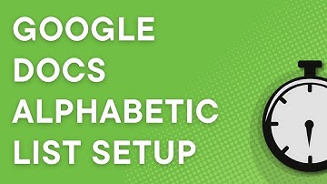 Google Docs: 2 ways to alphabetize lists, step by step