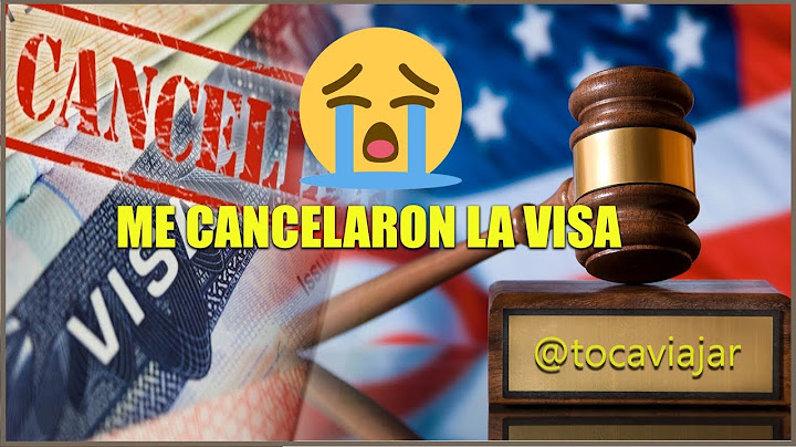 ME CANCELARON LA VISA 😭  CÓMO PUEDO RECUPERARLA??
