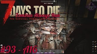 7 Days to Die - Horde Night 70-Spawn 34 - #93 - Zombies Always Run