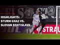 Sturm-Warnung! Sturm Graz vs. Slovan Bratislava: Die Highlights | UEFA Europa Conference League image
