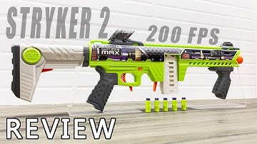 200 FPS Dart Zone Max Stryker 2.0 Is Better Than The Nexus Pro X