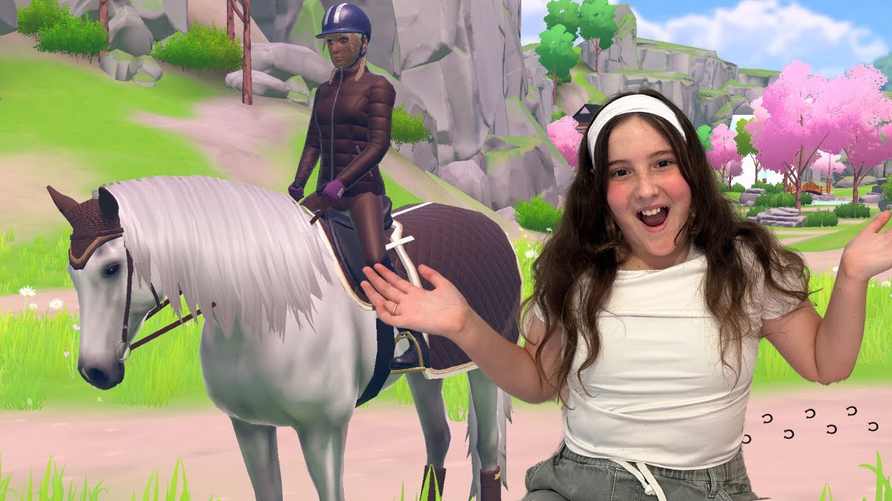 PLAYING MY FAVOURITE ONLINE HORSE GAME