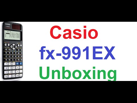 Casio fx-991EX Classwiz Scientific Calculator - Unboxing and First Review