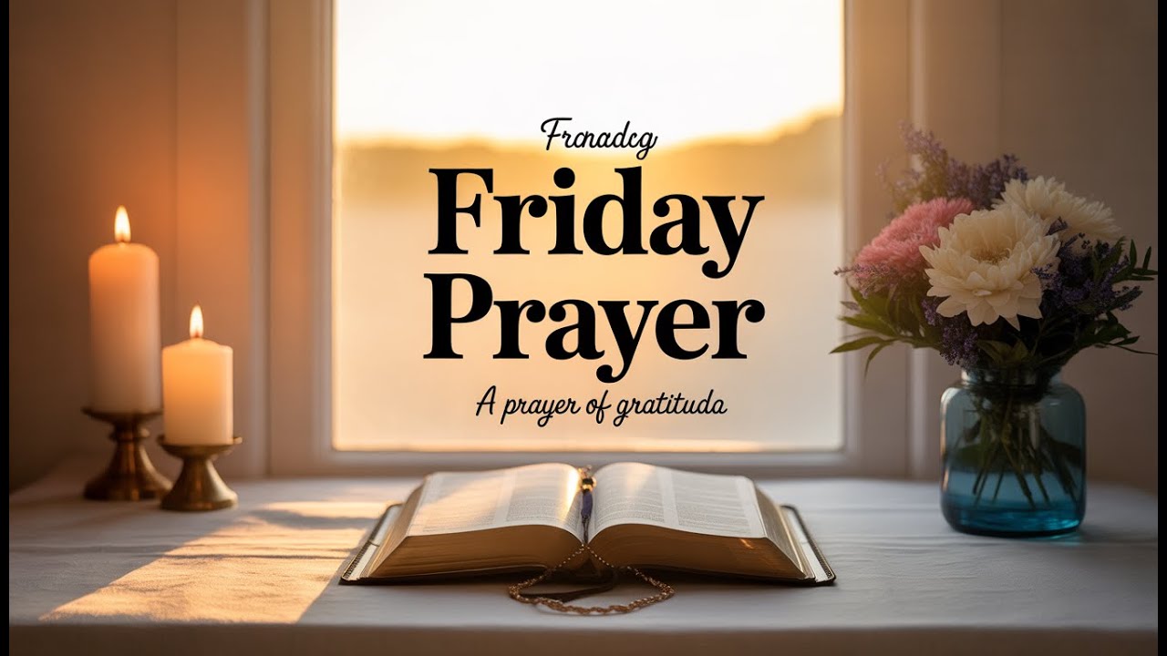 A Prayer of Gratitude and Surrender | Ending the Week with God | The Prayer Room