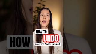 How to undo archived emails in gmail on iphone